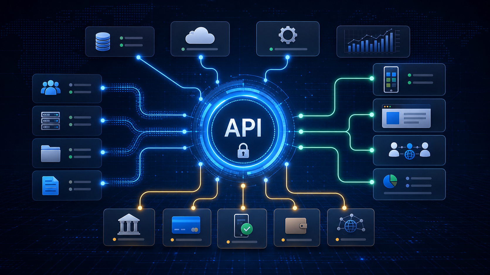 API integration platform connecting systems and services